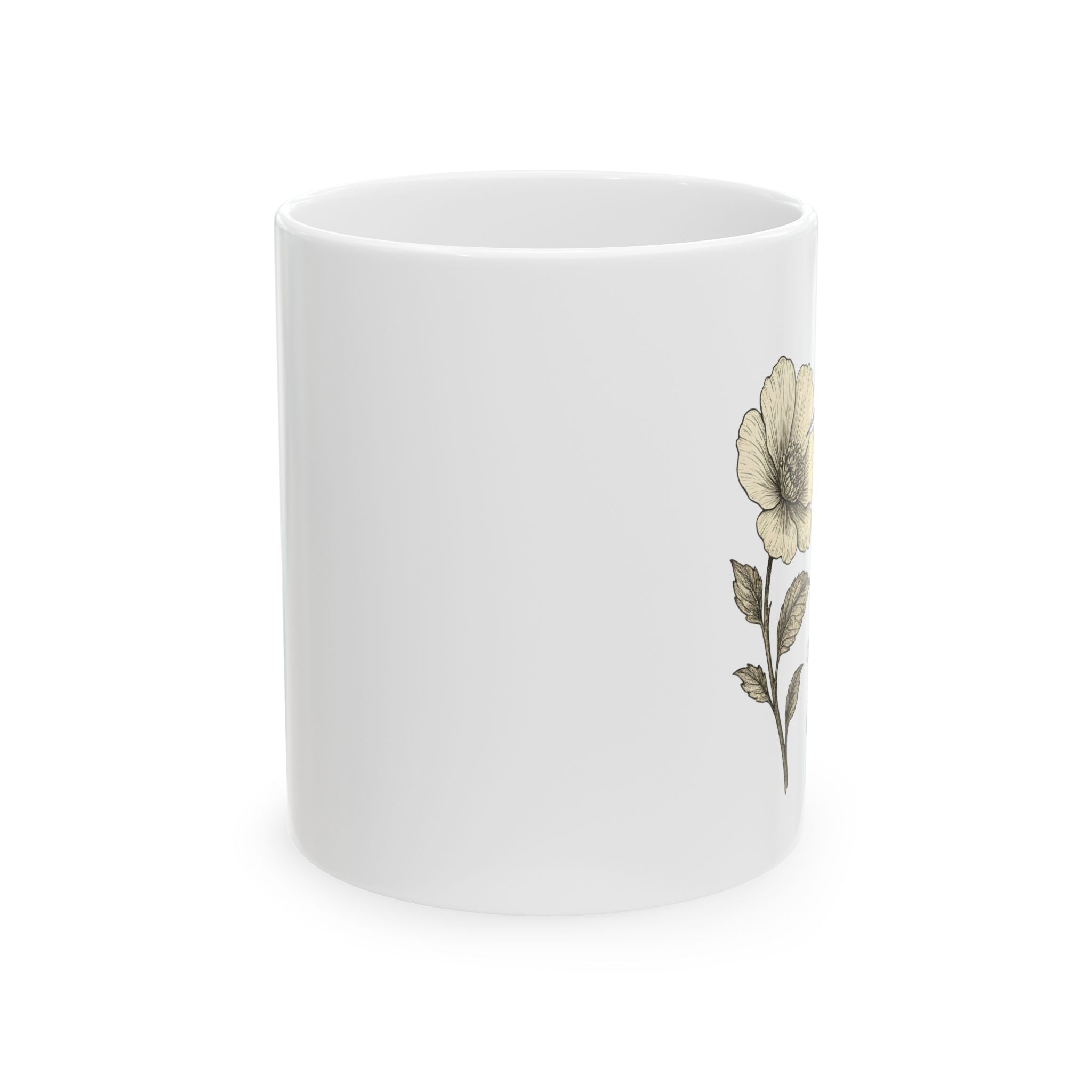 Quiet Unfolding Hummingbird Mug