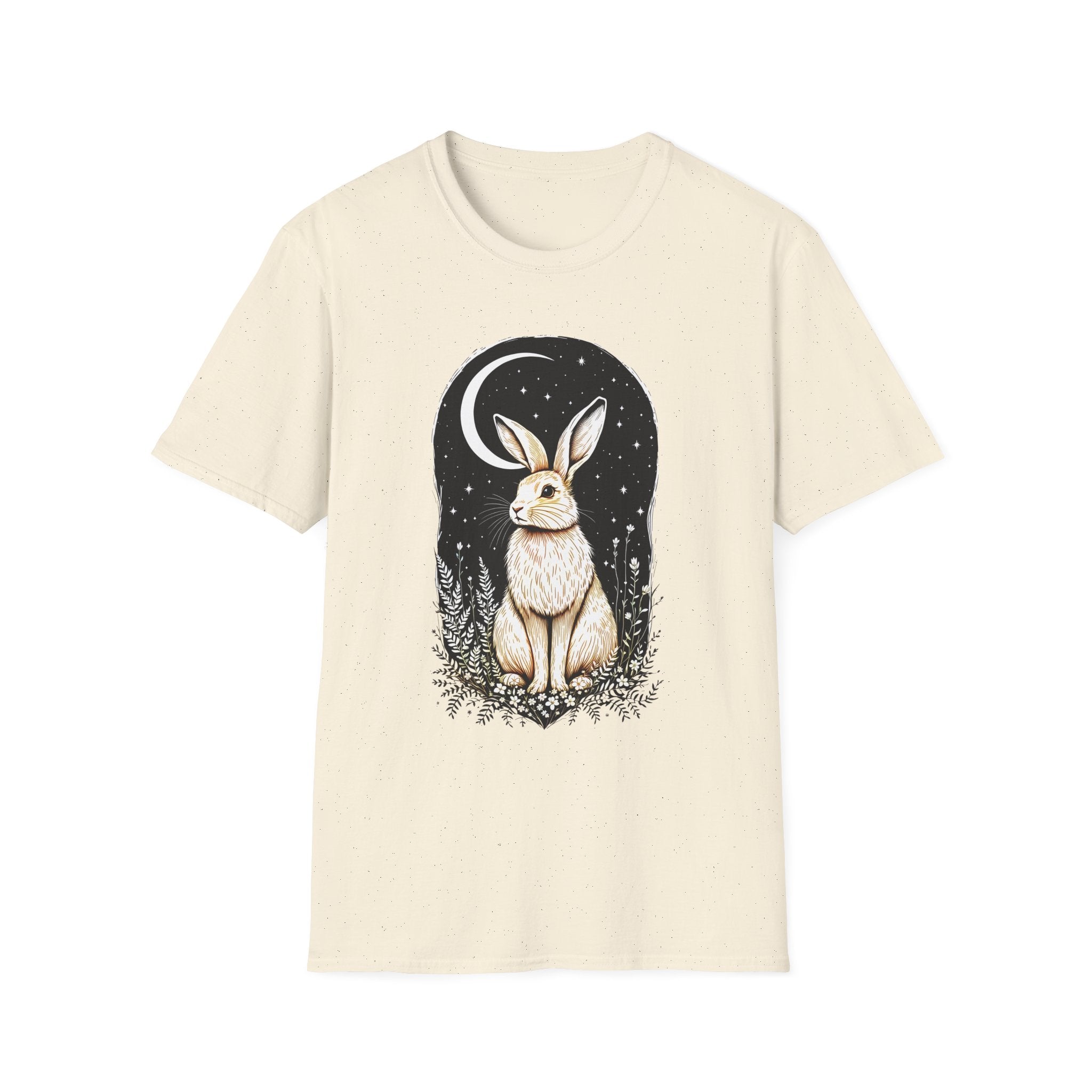 Moonlit Hare T-shirt by Mystwood Alchemy
