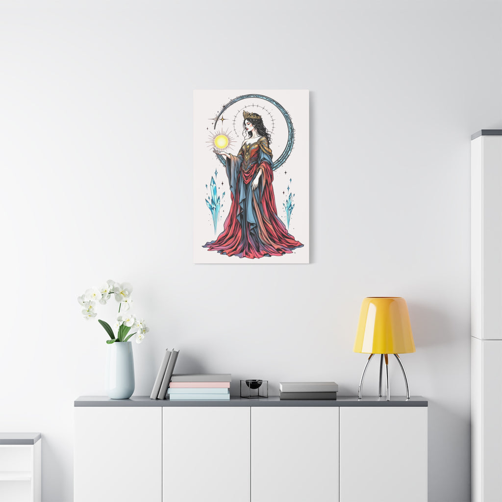 The Light Bearer Goddess Canvas