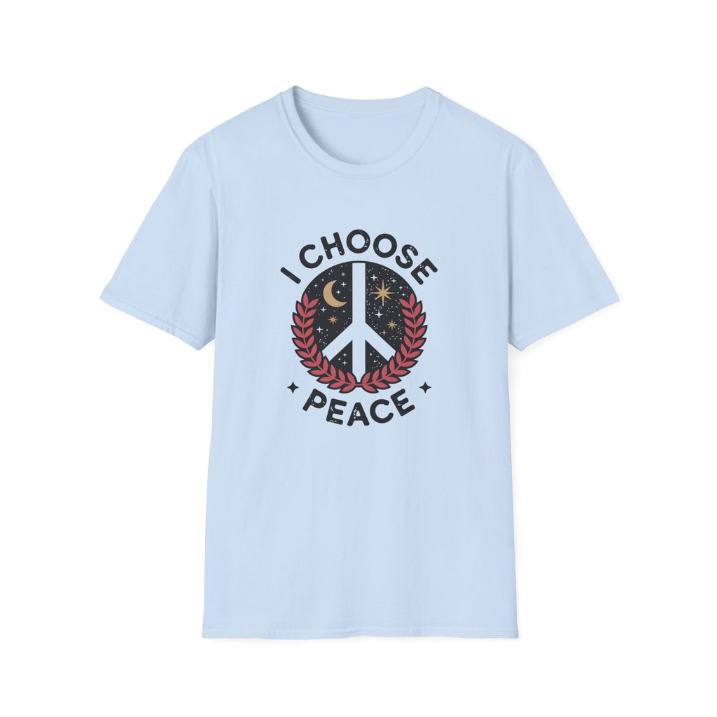 I Choose Peace T-Shirt by Mystwood Alchemy