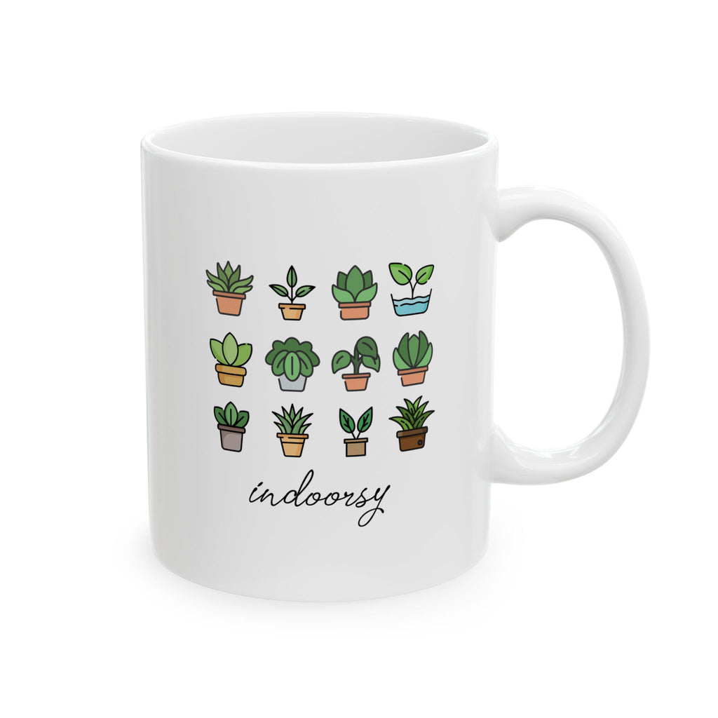 Indoorsy Plant Lover Mug by Mystwood Alchemy