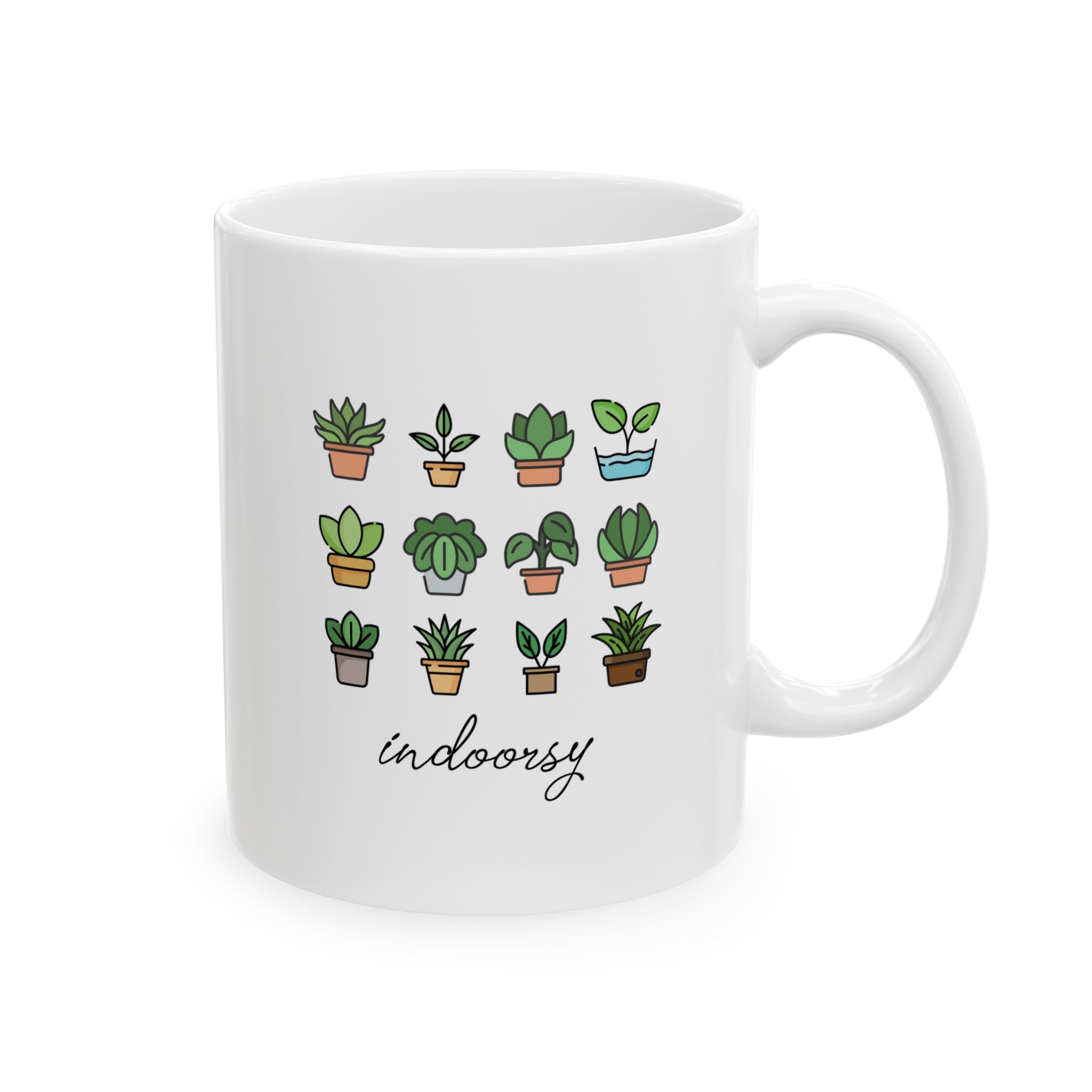 Indoorsy Plant Lover Mug by Mystwood Alchemy