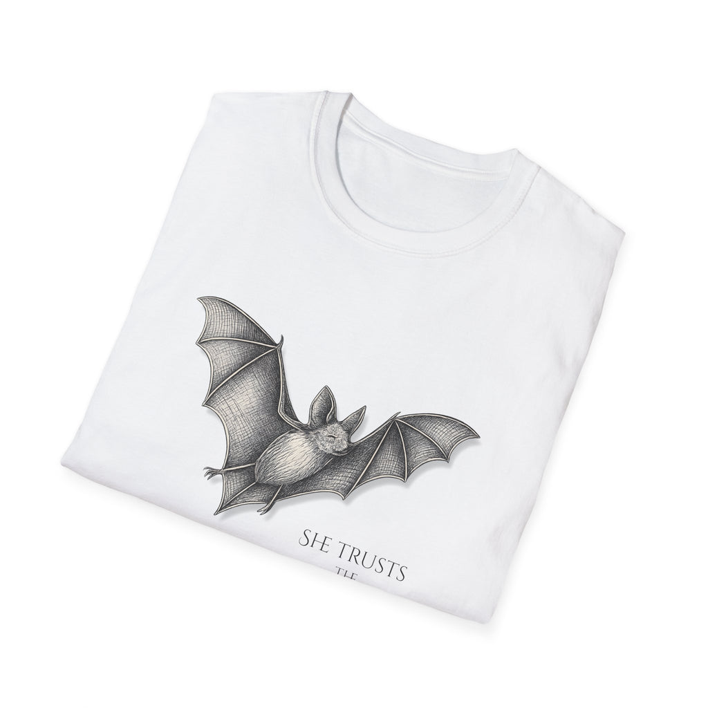 “She Trusts the Dark” Bat T-Shirt