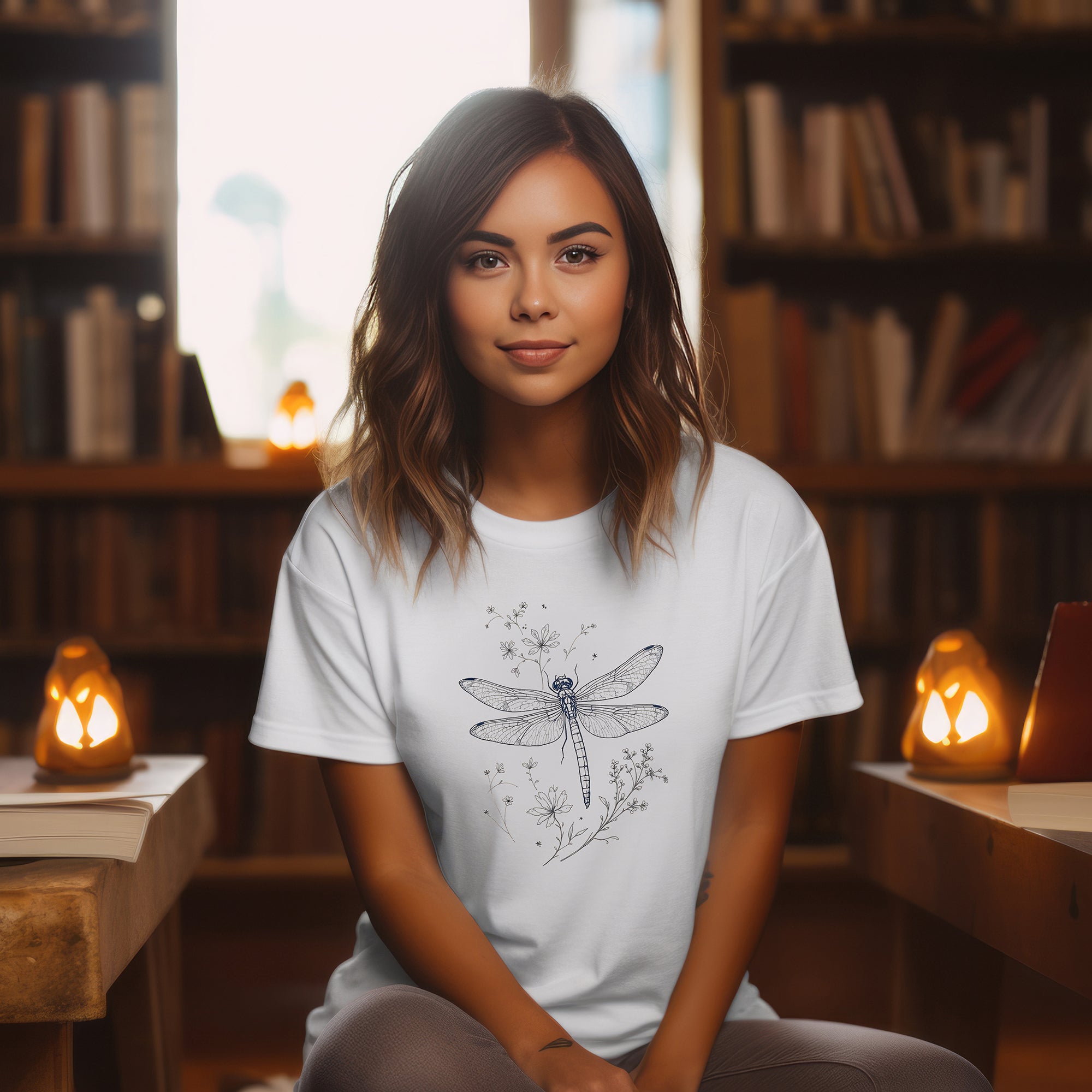 Dragonfly Dream T-Shirt by Mystwood Alchemy