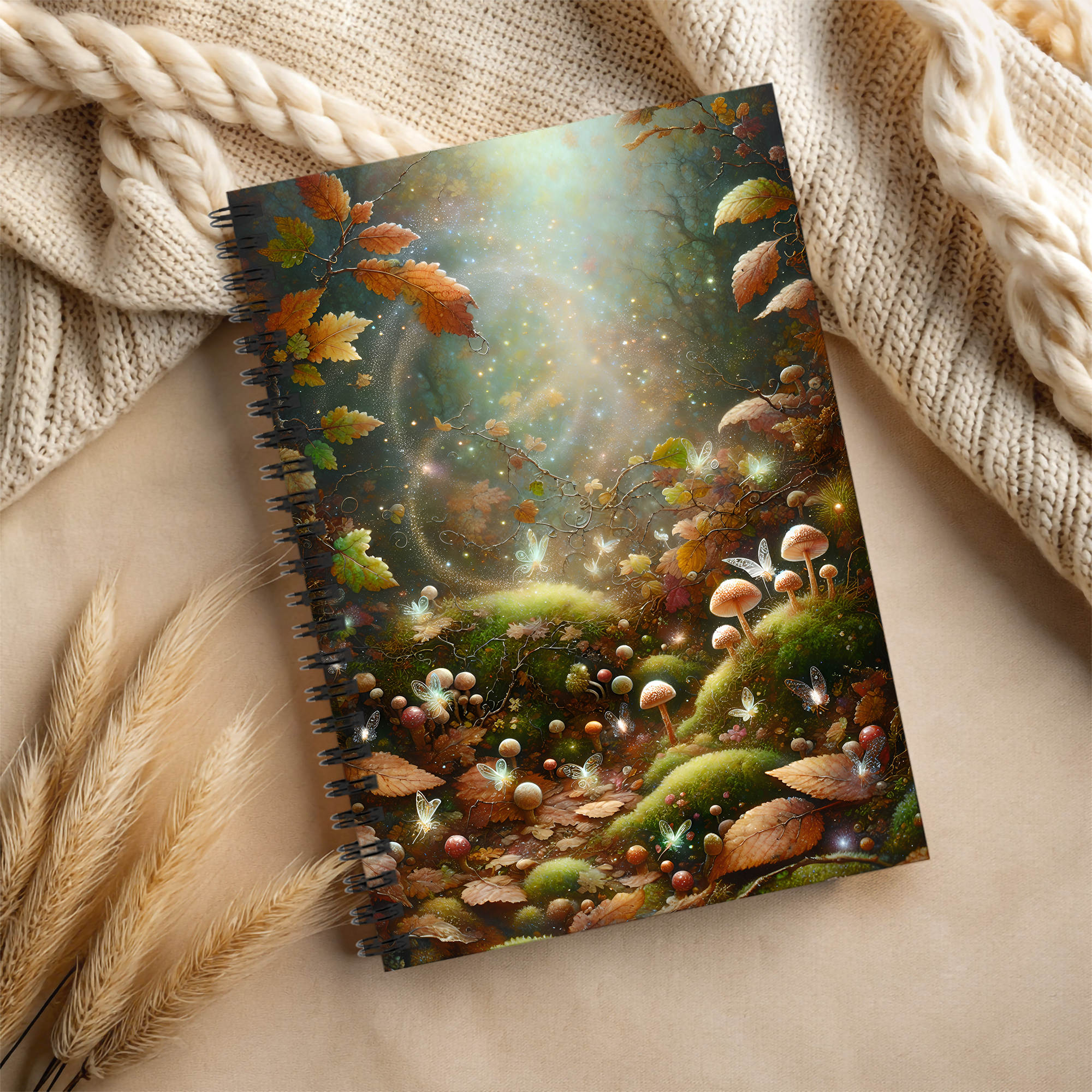 Enchanted Forest Mushroom Journal by Mystwood Alchemy