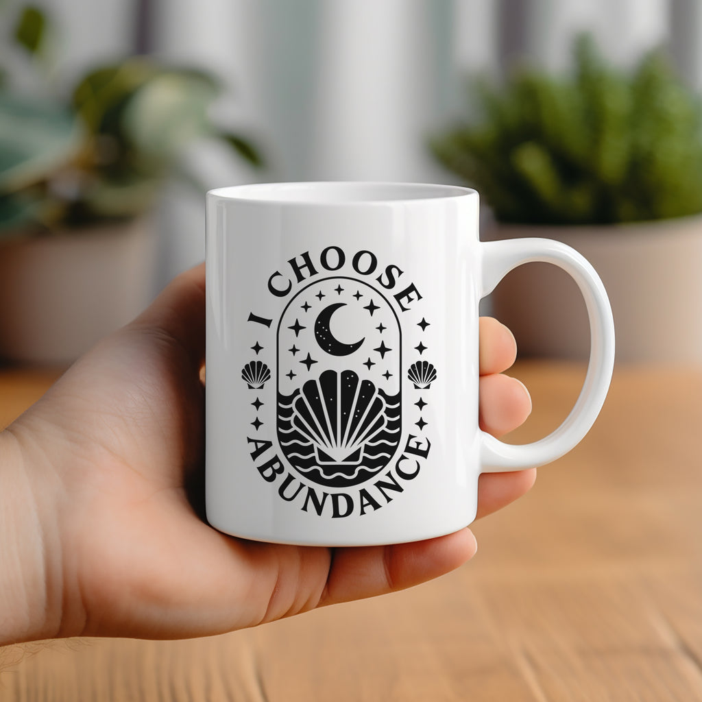 I Choose Abundance Mug