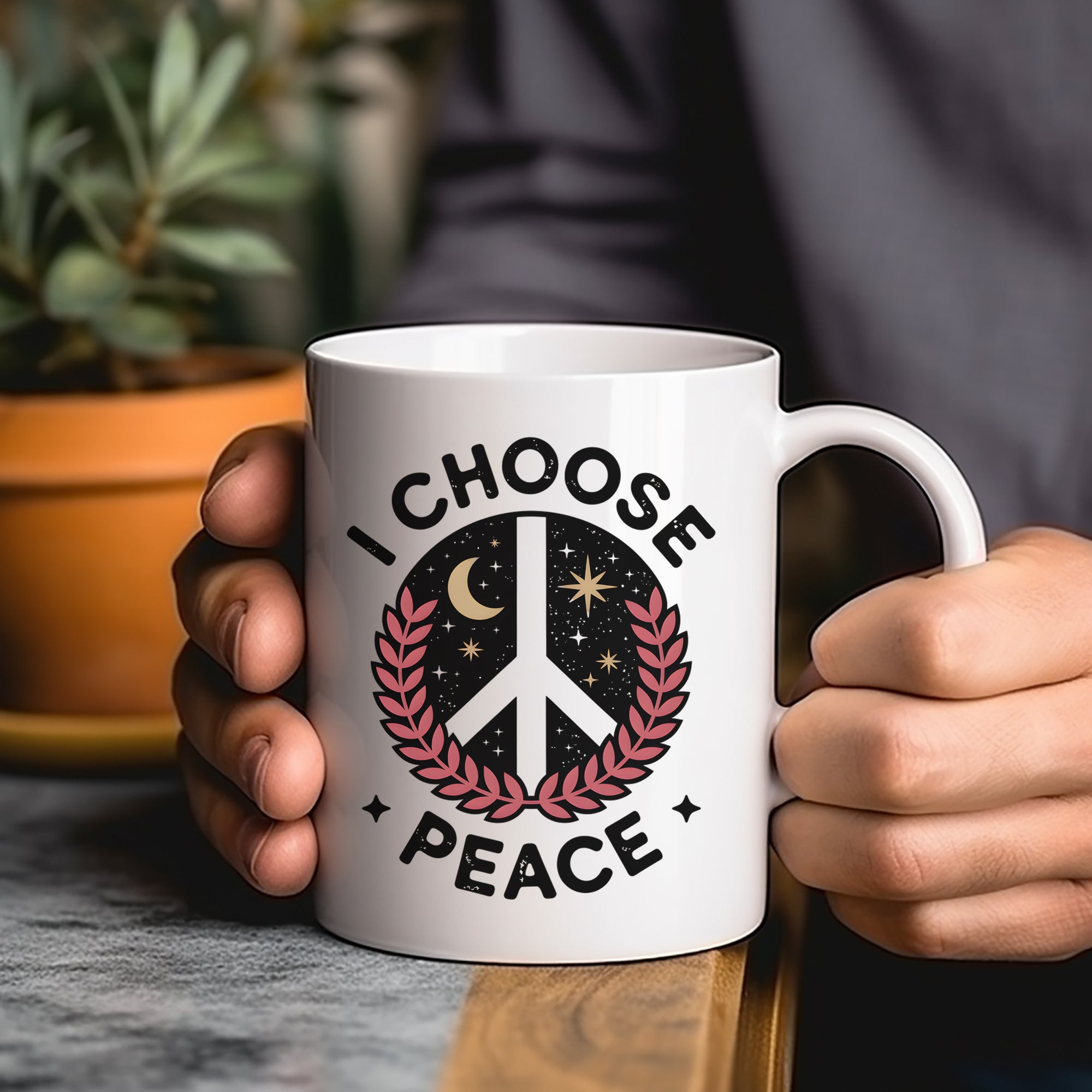 I Choose Peace Mug