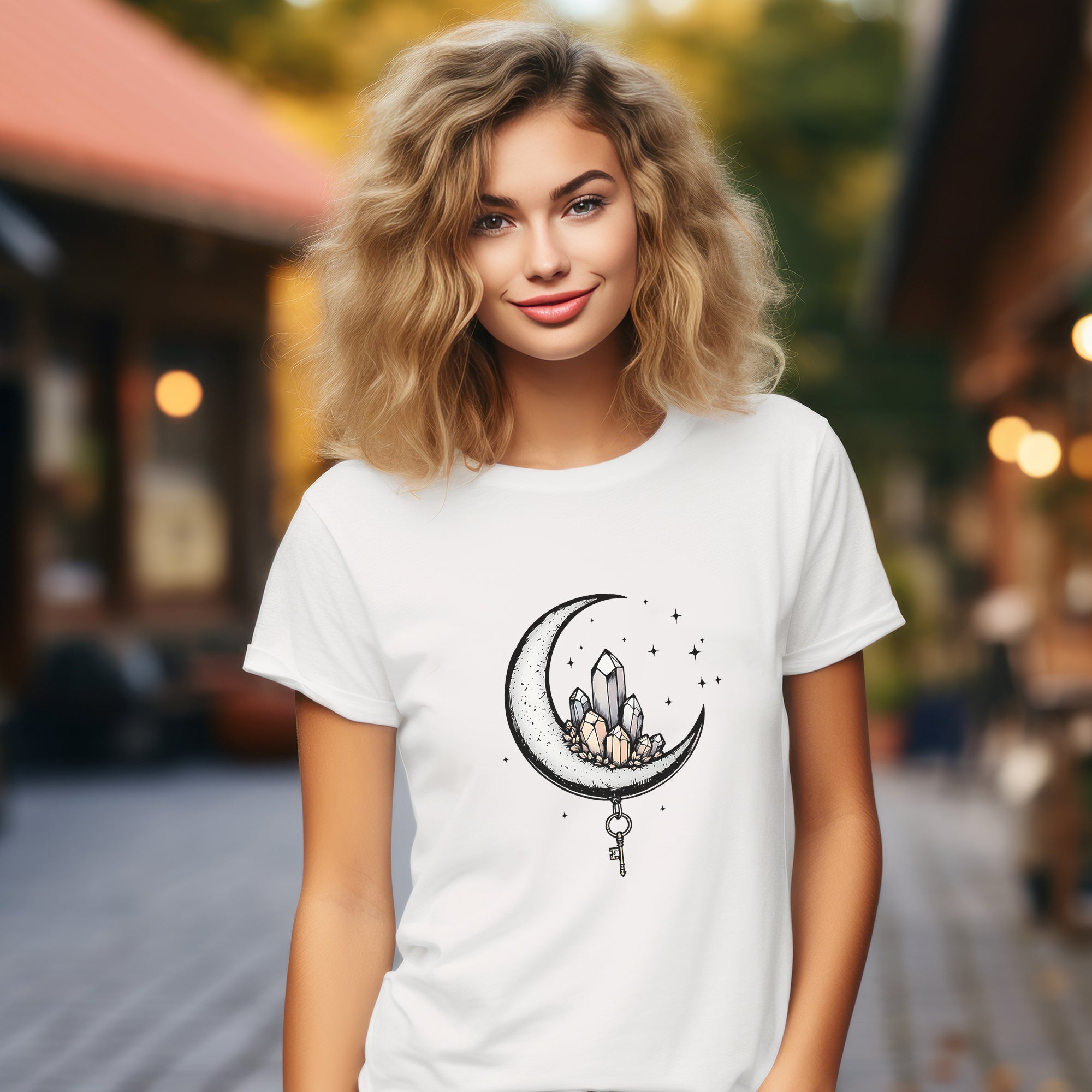 Mystic Moon T-Shirt by Mystwood Alchemy